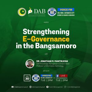 Read more about the article Strengthening E-Governance in the Bangsamoro with our Knowledge Management Division Head