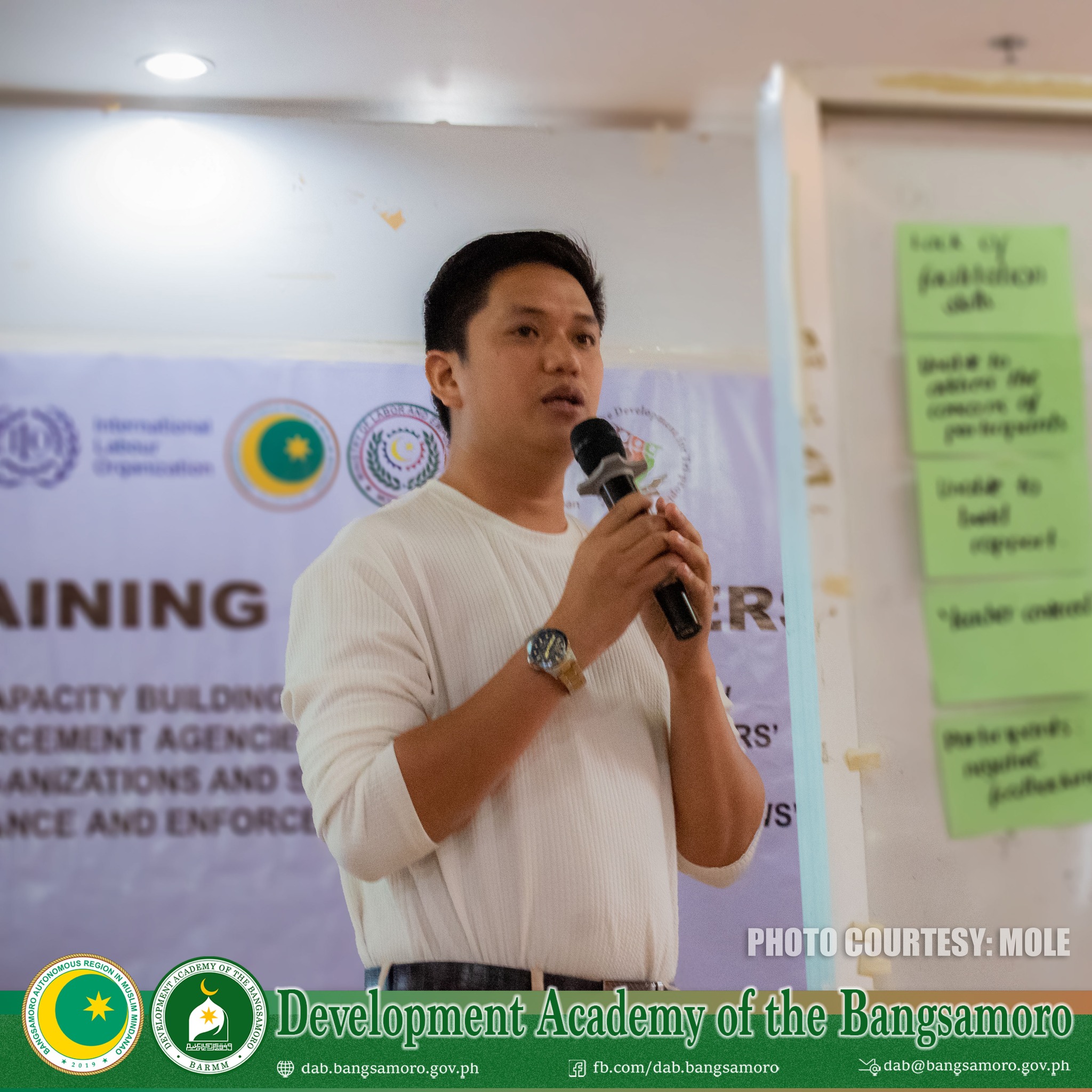 Read more about the article LOOK | The Development Academy of the Bangsamoro (DAB) participates in the Maste…