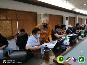 Read more about the article The Development Academy of the Bangsamoro (DAB) , headed by Sheik Hisham S. Nando, M.A. finally defended its proposed budget for FY 2022 before the budget panel experts during the deliberation held on August 25, 2021. ————-