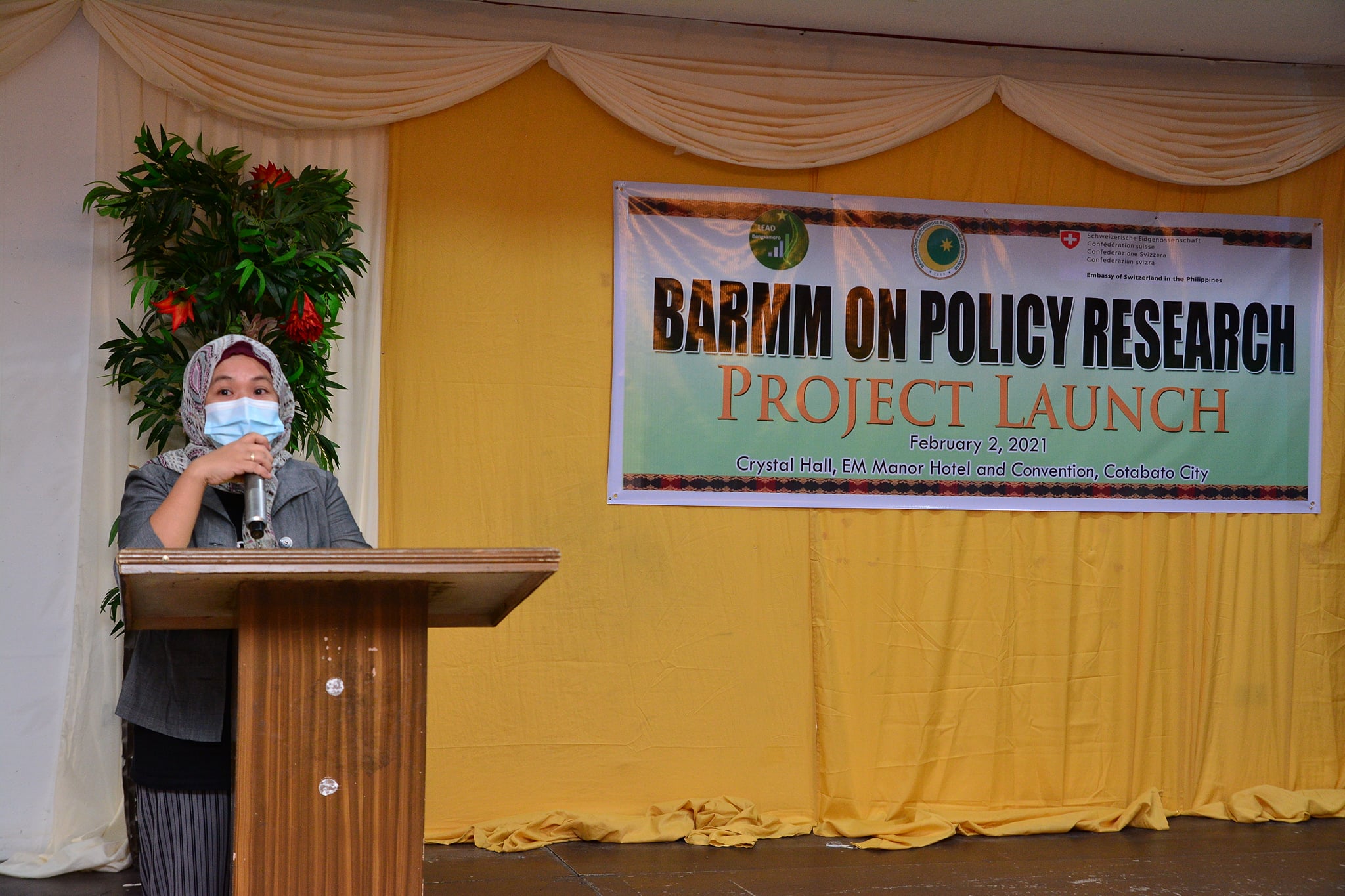 Read more about the article The Leadership Advocacy (LEAD) Bangsamoro launched the BARMM on Policy Research Project on February 02, 2021 at Crystall Hall, Em Manor Hotel and Convention Center.